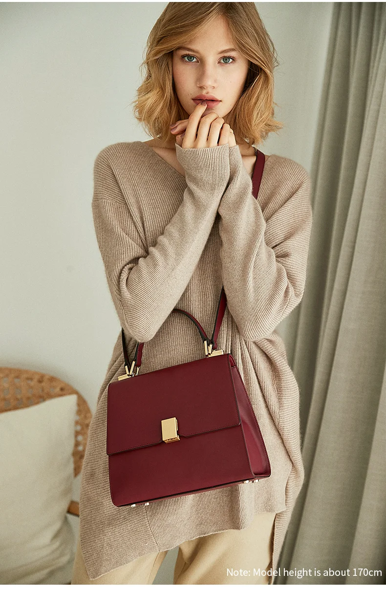 EMINI HOUSE классическая сумка с замком роскошные сумки женские сумки дизайнерские сумки через плечо из спилка для женщин сумка на плечо