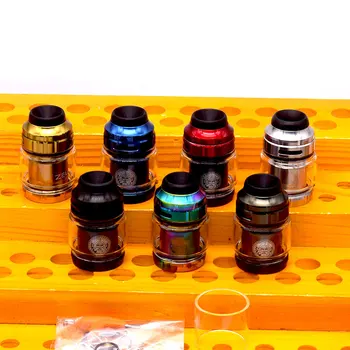 

SUB TWO Zeus X RTA 4.5ml tank capacity with 810 Delrin drip tip tank rta vs zeus dual Electronic cigarette rta atomizer