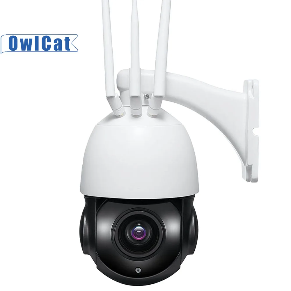 OwlCat 3G 4G телефон камера 2 МП 5 наружная купольная видеонаблюдения PTZ 30 кратный