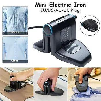

Folding Iron Iron Mini Iron EU /US Black Sturdy Durable Pants Hand Held Six-Speed Adjustable Clothing Fabric