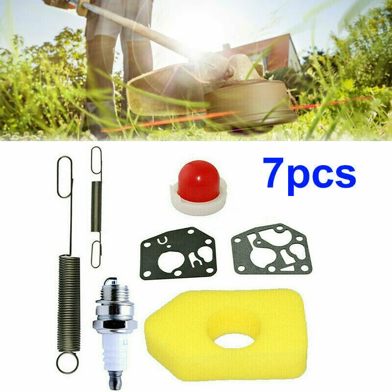 Lawn Mower Repair Kit 7PCS For Briggs Stratton Classic And Sprint Engines For Sprint & Classic Motors 691859 692211 Accessories grass trimmer parts