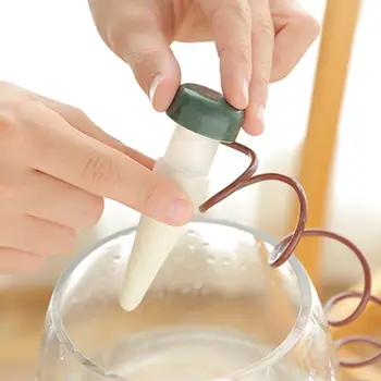 

Watering Device PP Ceramics Dropper Automatic Probes Unique 11*3*3cm 2pcs Gifts Refillable Diy