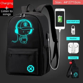 

New Fashion Backpacks Laptop Anti-theft Backpack Men Waterproof School Backpack Women Bagback Boy College Bag Travel Backpack