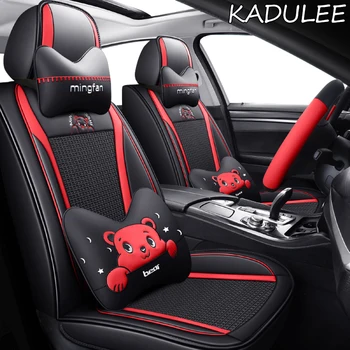

KADULEE 1 PCS car seat cover For peugeot 207 201 301 307 sw 508 sw 308 206 4007 2008 5008 2010 3008 607 507 accessories seats