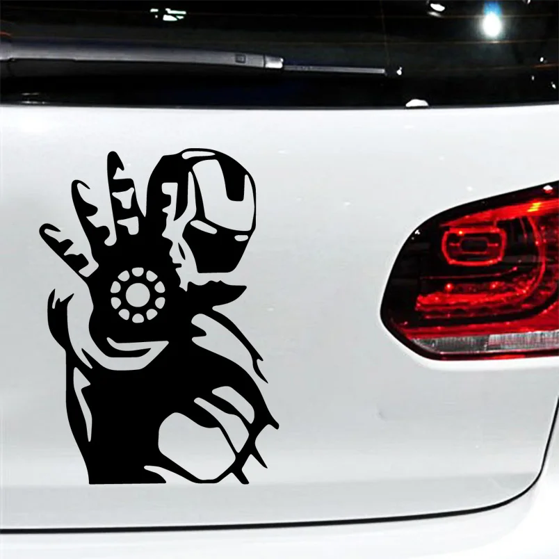 Iron Man heroes Rear Window Decal Sticker Pick-up Truck SUV Car