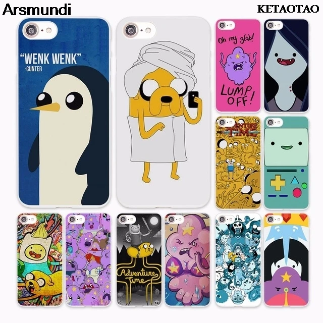 KETAOTAO Adventure Time Finn Jake чехлы для телефонов iPhone 4S 5C 5S 6S 7 8 PLUS XR XS Max прозрачные мягкие из