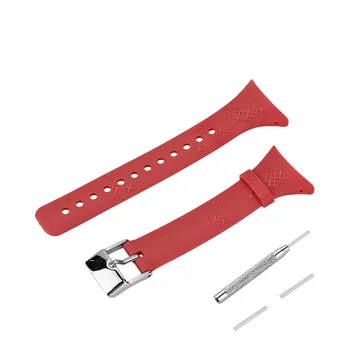 

Outdoor Waterproof Rubber Watch Band Watch-strap Steel Buckle With Tools