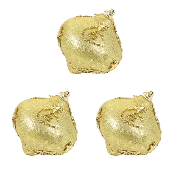 

30Pcs Exquisite Creative Golden Glitter Christmas Ball Onion Ball for Party
