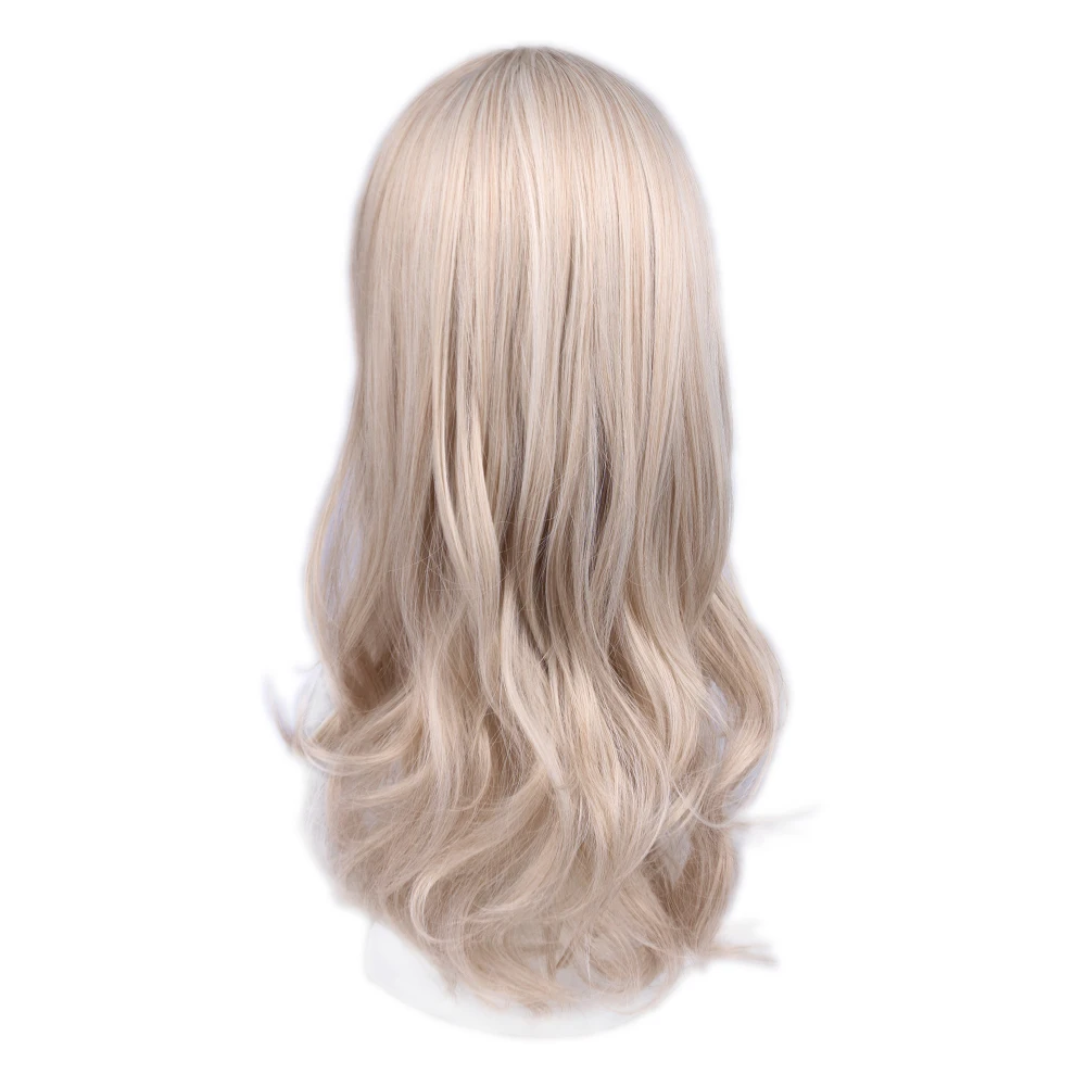 HANNE Длинные Синтетические волнистые парики Омбре коричневый блонд/серый термостойкие волокна волос для черный/белый женщин косплей/вечерние - Цвет: Mix30 60