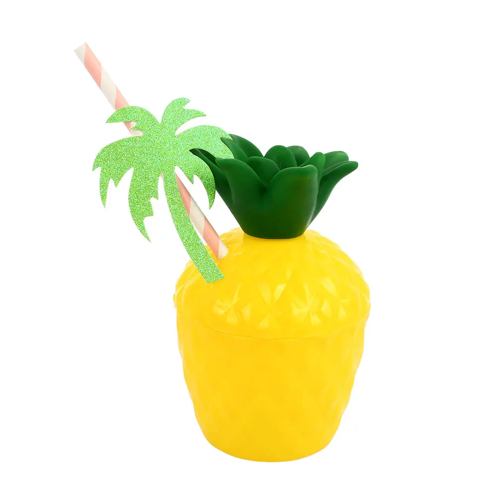 Чашки для питья бокалы в форме кокоса ананасовая чашка Экологическая Новинка на открытом воздухе День рождения пляж пластик