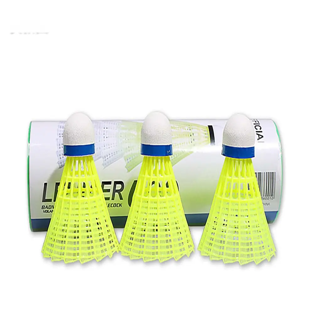 

Competition Nylon Ball Barreled Multilateral Yellow Nylon Ball Indoor And Outdoor Resistant Nylon Badminton