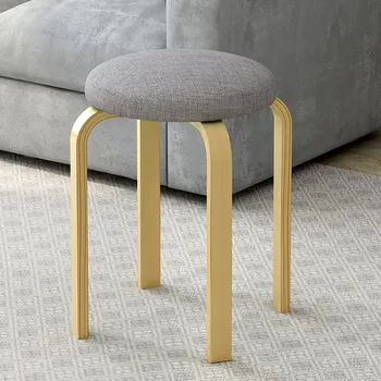 

New Bentwood Stools Backless Round Top Stackable Wood Stool for Kitchen Home garden living and Class room