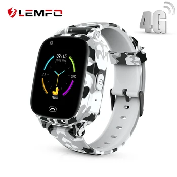 

LEMFO LEC2 PRO 4G Smart Watch Kids GPS Wifi 600Mah Battery Baby Smartwatch IP67 Waterproof SOS For Children Support Take Video