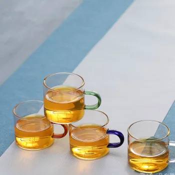 

100ml Cheap and Compact Drinking Glasses Cup Coffee Mug Glass Bottle Wine Juice Glass Mug Cup 6pcs Glass Cup Set