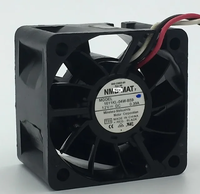 Для NMB MAT 1611KL 04W B59 T55 DC 12 В 0.39A 40X40X28 мм серверный Вентилятор охлаждения|Пульты ДУ| |