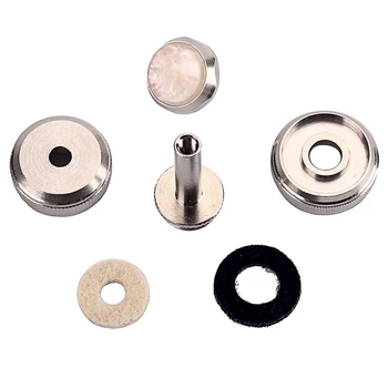 

Trumpet Repairing Parts Screw Rod Cap Cover Trumpet Finger Buttons Accessory