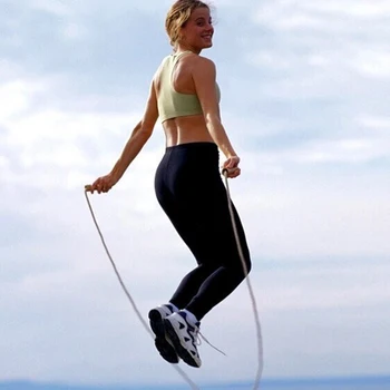 

Aerobic Exercise Boxing Jump Rope Adjustable Rolling Speed Fitness Men Women Anti-winding Bearing H7JP