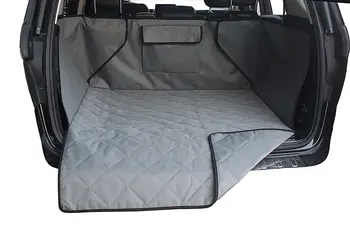 

Waterproof Trunk Mat Dog Pets Cargo Liner Cover Non Slip Car Trunk Protector Back Seat Cover Pockets for SUV Pet Barrier