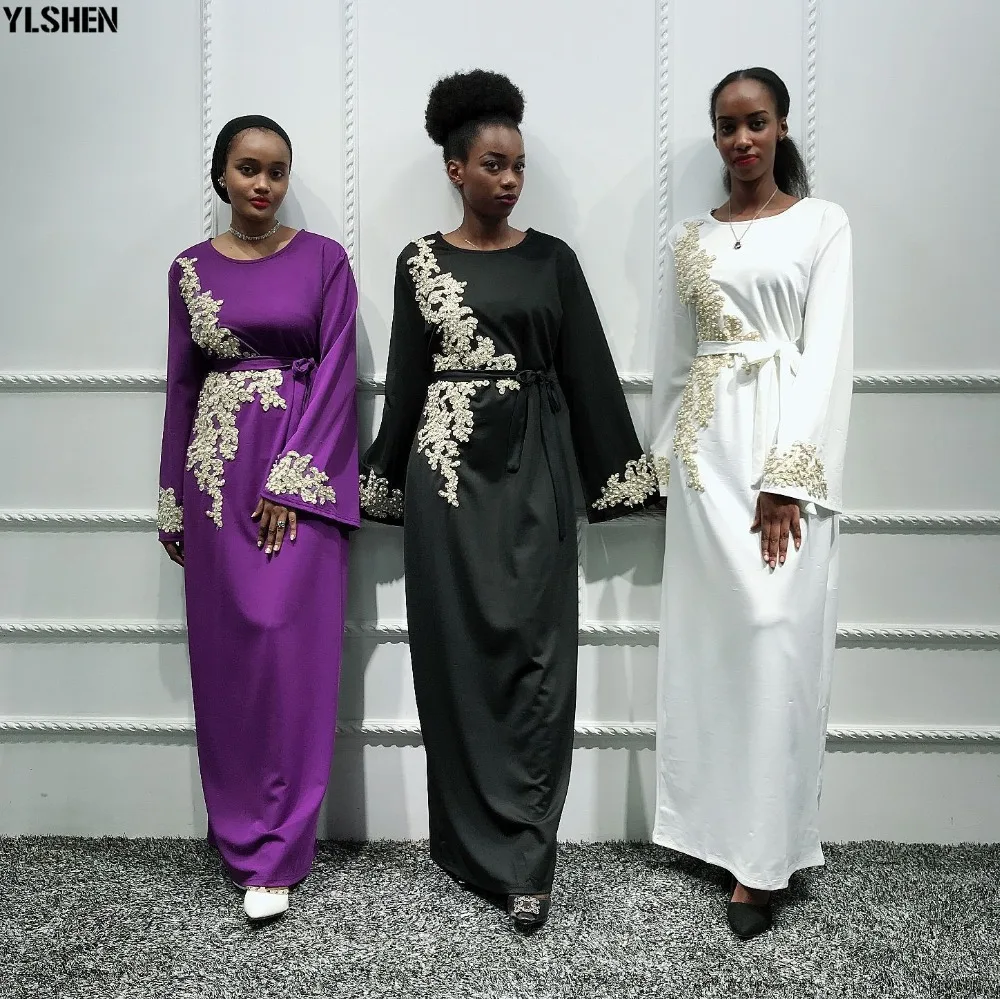 2020 Eid Mubarak Abaya Dubai Muslim Dress Women Embroidery Ramadan Robe Kaftan Islamic Clothing African Dresses Abayas for Women 19