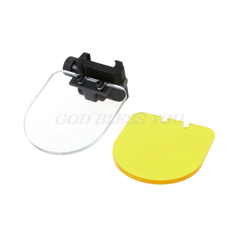 Gafas protectoras de 20mm para Rifle Airsoft, protección de lente, visor, aparejo táctico para exteriores, gafas holográficos, protección de ojos, accesorio