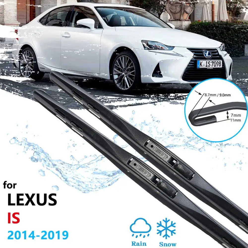 Автомобильные стеклоочистители для Lexus IS XE30 250 300h 350 IS250 IS300h IS350 2014 ~ 2019 лобового
