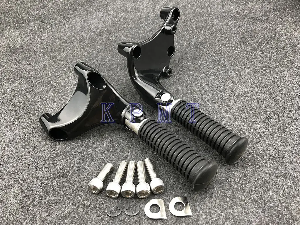 

Motorcycle Rear Passenger Foot Peg Footpeg Mount For Harley Sportster XL883 883 XL1200 1200 X48 48 2014 2015 2016 2017 2018