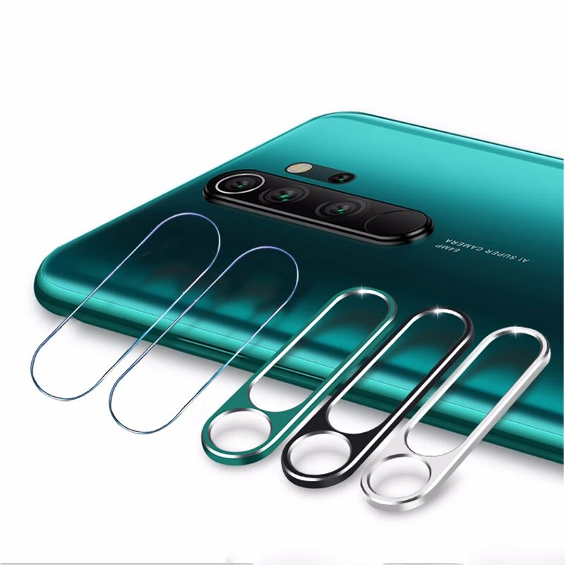 

For Xiaomi Redmi Note 8 Camera Lens Protector Tempered Glass Camera Film Camera Metal Ring Case Cover Bumper Redmi Note 8 Pro