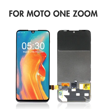 

for Motorola for Moto One Zoom LCD Display Touch Screen Digitizer for Moto One Pro LCD Assembly XT2010 XT12010-1 Replacement