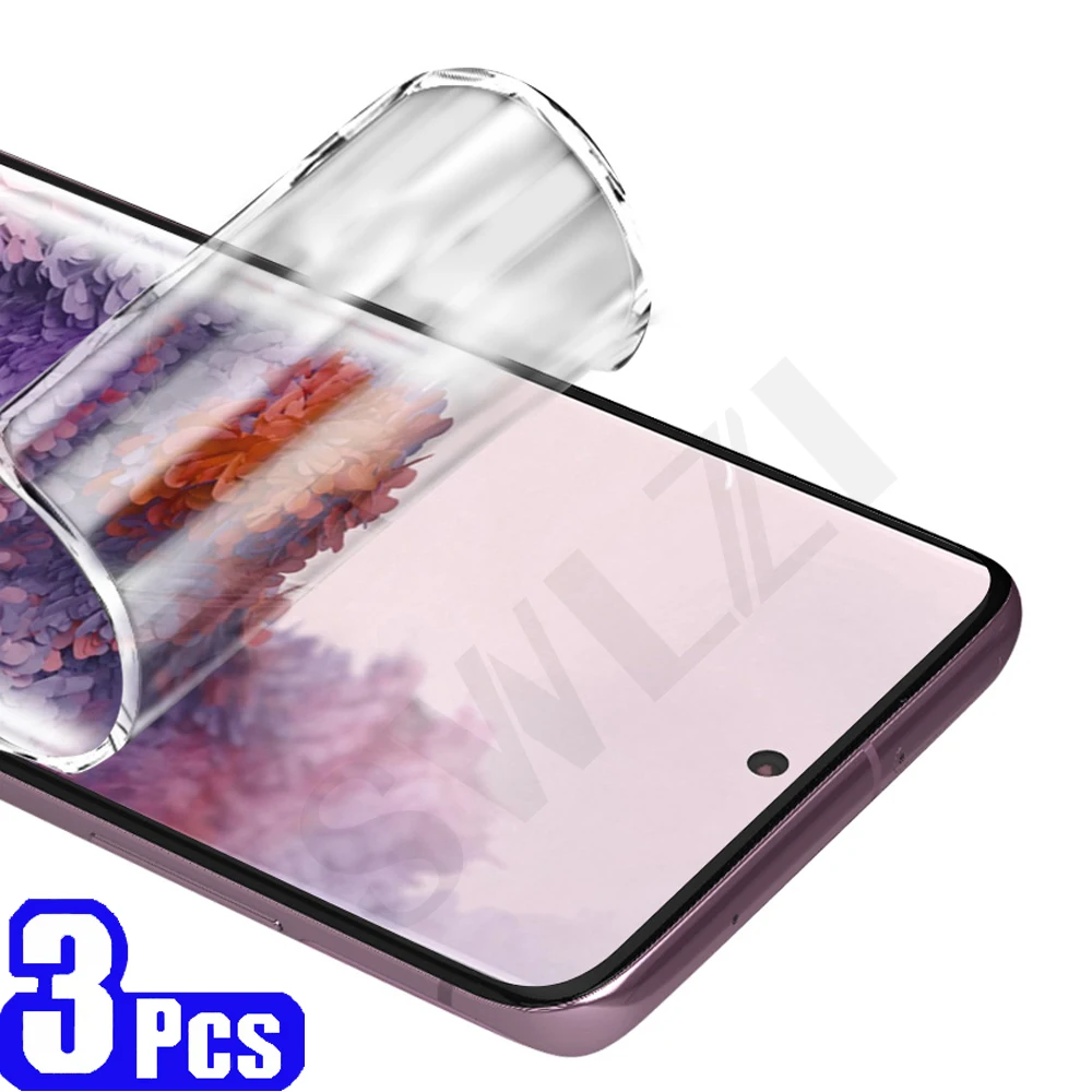 Гидрогелевая Защитная пленка для samsung galaxy s8 s9 s10 lite s10E s20 FE s21 Ultra plus s7 edge 3 шт. |