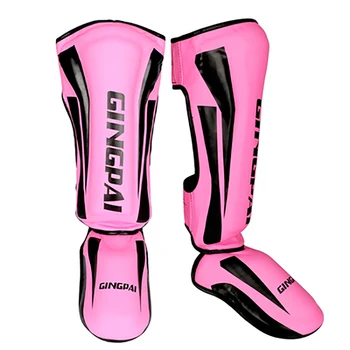 Taekwondo Boksen Scheenbeschermer Enkel Ondersteuning Muay Thai Kickboksen Apparatuur Kick Boksen Karate Legging Protectors