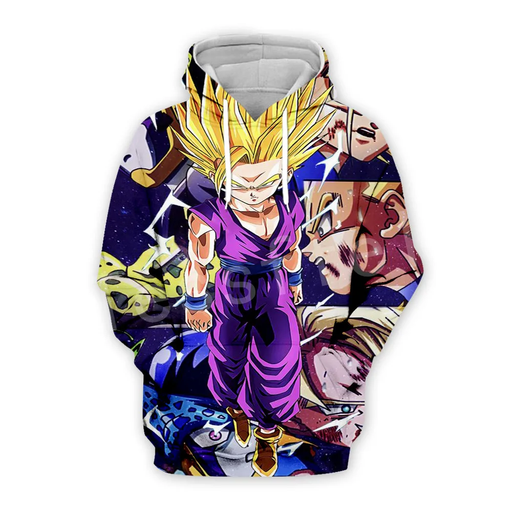 

Tessffel Anime Cartoon Dragon Ball Goku Saiyan Tracksuit Colorful Harajuku 3D Print Hoodie/Sweatshirt/Jacket/shirts Men Women A3