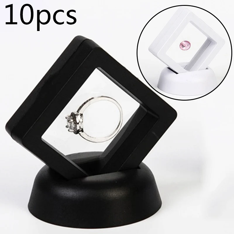 10Pcs/Set 3D Floating Frame Shadow Box Jewellery Display Picture Frame Box 