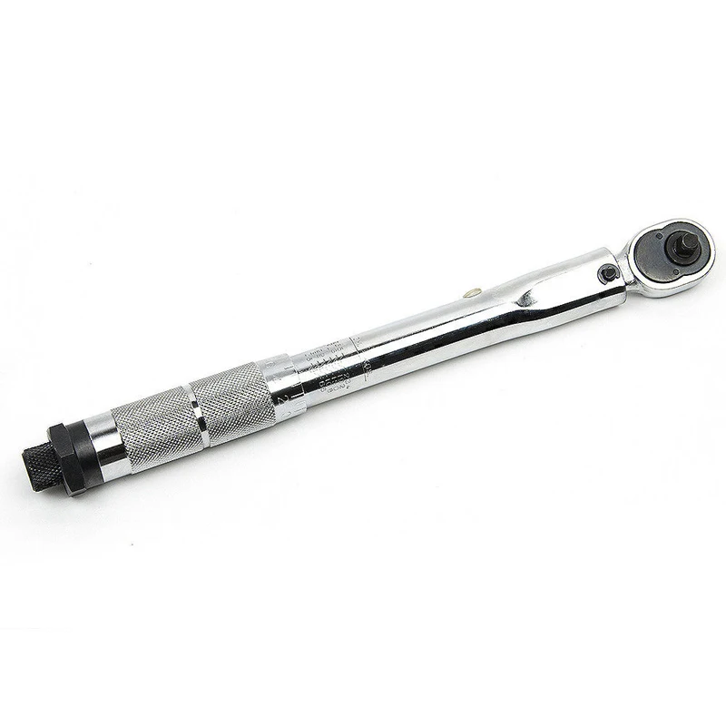 DWZ 1/4inch 5-25NM Drive Click Adjustable Torque Wrench Hand Spanner Repairing Tool
