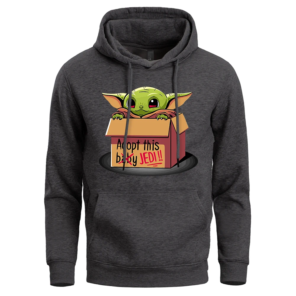 

Baby Yoda Men Hoodies Mens Star Wars Pullover Hoodie Sweatshirt Winter Fleece Warm Starwars Hoody Crewneck Cartoon Sweatshirts