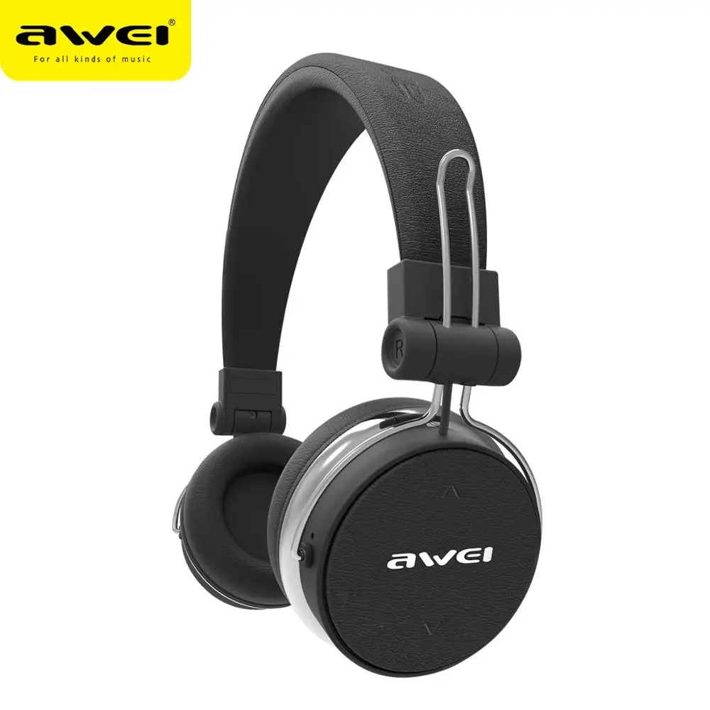 AWEI A700BL Bluetooth наушники с микрофоном стерео беспроводные наушники гарнитура шлем наушник для телефона и музыки Audifonos