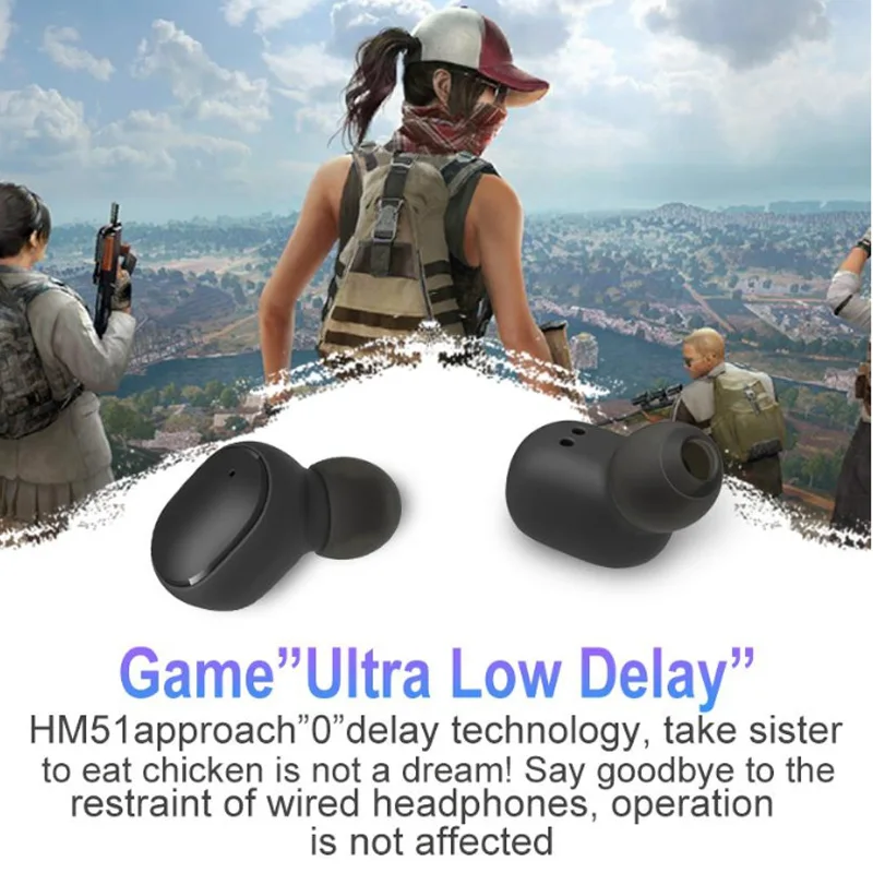 TWS Wireless Bluetooth V5 0 Earphone Wireless Earbuds LED Display Headsets Noise Cancelling Mic for iPhone Huawei E6s
