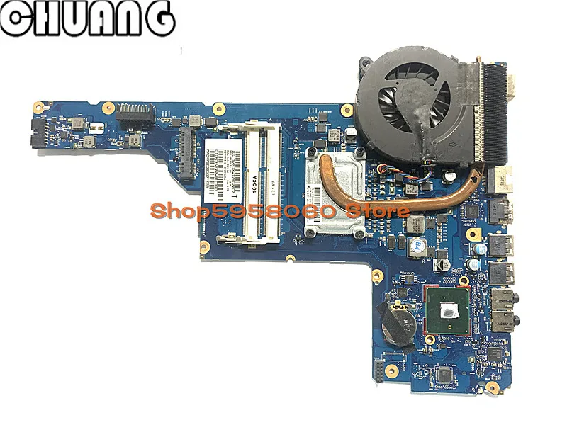 Материнская плата для ноутбука HP Pavilion G6-1000 G6-1B79DX системная ПК 653087-001 6050A2450801 100%