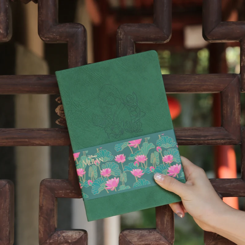

Cool Chinese Tunes Mulan Theme Band Journal A5 Diary Book 96 Sheets Grid+Blank Paper Free Shipping
