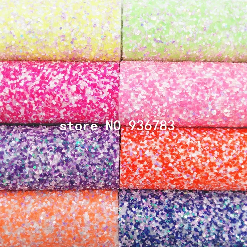 

MQ093B 30X134cm Mini Roll Glitter Fabric, Glitter Leather for making bows shoes handbags and wallpaper Decoration