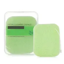 2 шт натуральный спонж для лица очищающая моющая губка для отшелушивания очищающий спонж средство для очищения лица