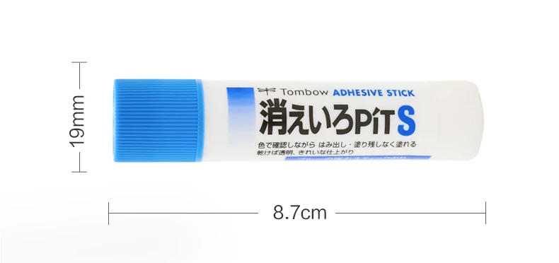 Tombow твердый ароматизированный клей-карандаш Pit HI-POWER PT-TPK ароматический клей-карандаш высокой вязкости нетоксичный Быстросохнущий 3 цвета