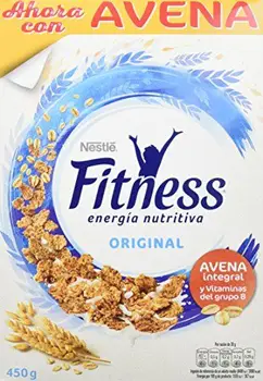 

Fitness Copos de trigo integral y arroz tostados - 450 gr - [Pack de 5]