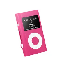 Портативный мини mp3-плеер цветной пластиковый корпус с ЖК-экраном Поддержка Tf карты Наушники Музыка Медиа Автономный/костюм новое поступление