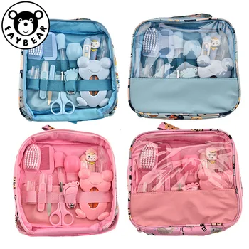 

Newborn Kid Care Baby Health Care Kit Baby hygiene Kit Grooming Set Thermometer Clipper Scissor Kid Toiletries Baby