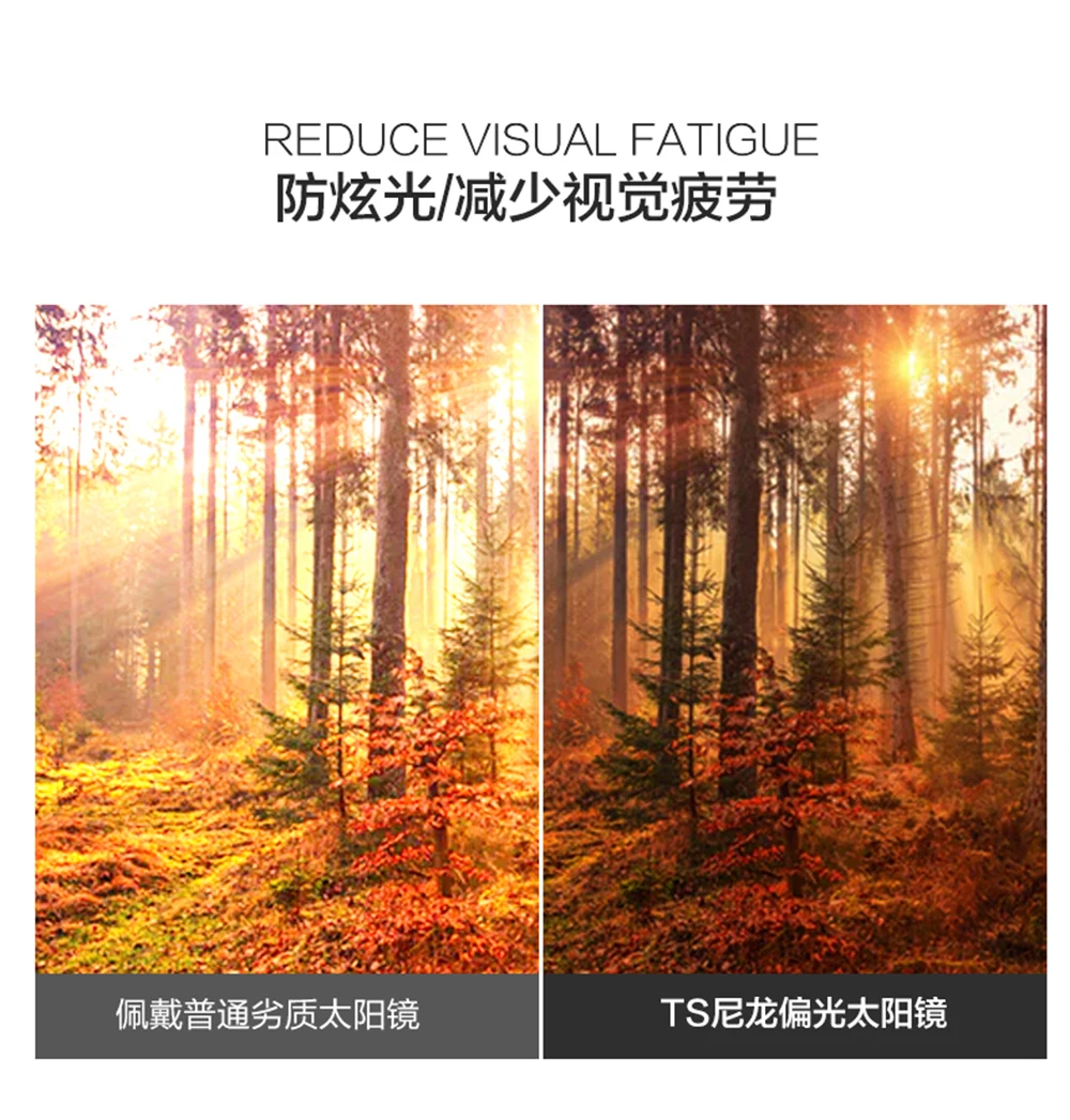 Original Xiaomi Mijia TS Nylon Polarized Sunglasses 304H Stainless Steel UV400 UV-Proof Sunglass for Fishing Driving Travel (5)