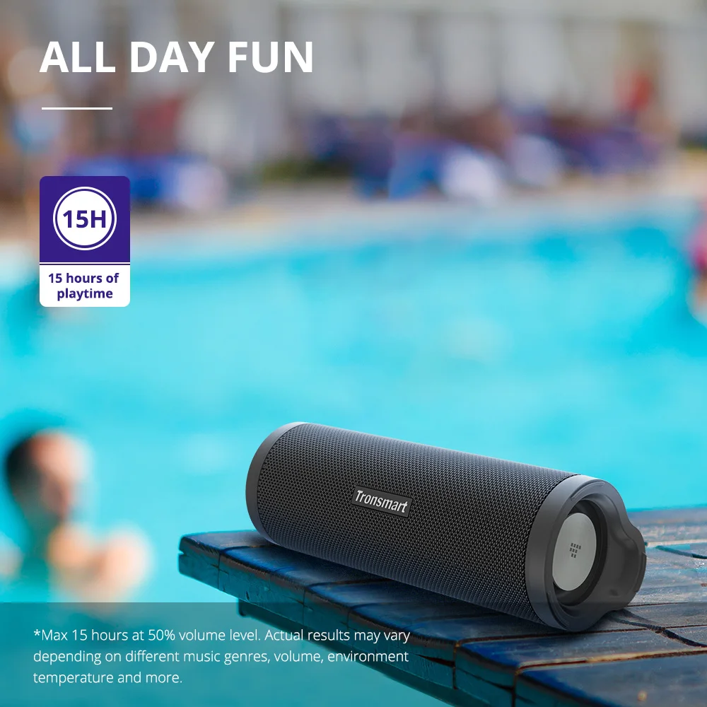 US $46.48 - 51.65 Tronsmart Force 2 Bluetooth Speaker 30W Portable Speaker with QCC3021 Chip, IPX7 Waterproof, Type-C Fast Charging