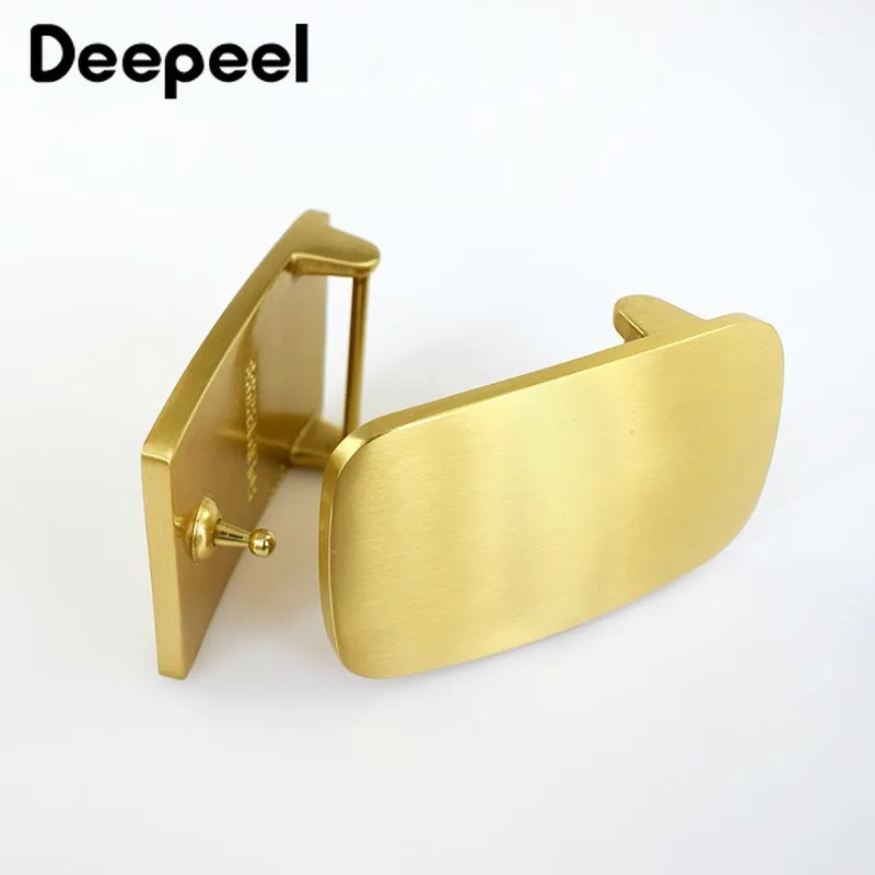 Мужская латунная пряжка для ремня шириной 40 мм Deepeel прямая продажа Пряжка из