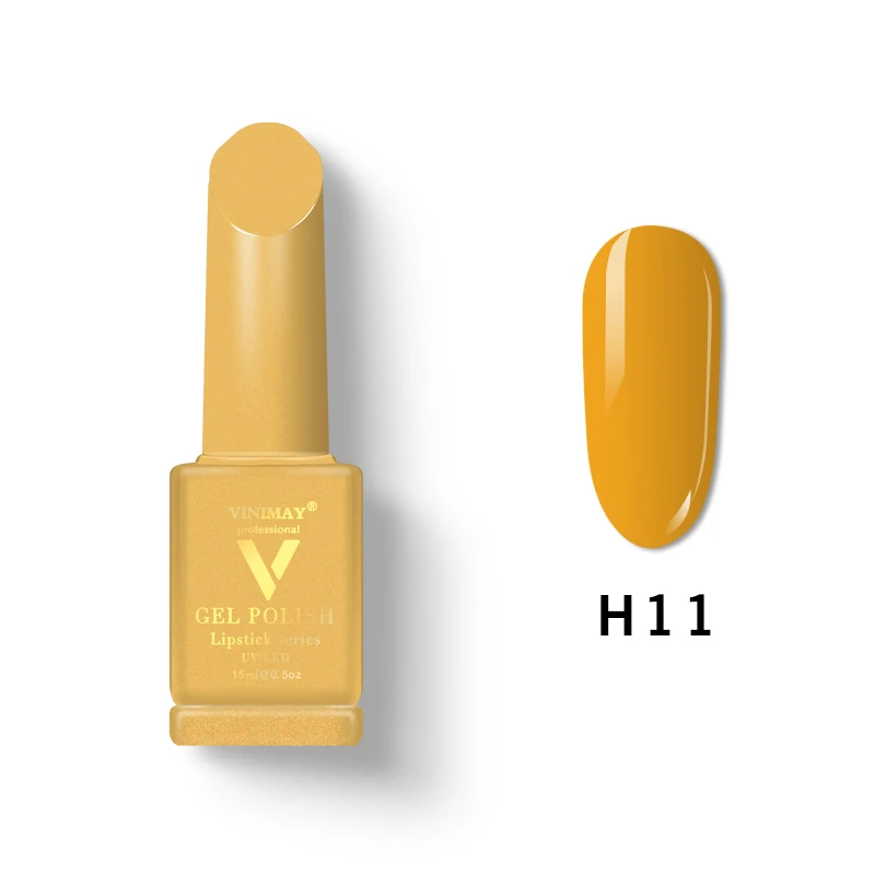 H11 VINIMAY, 18 цветов, желтый Гель-лак для ногтей, лак для ногтей, УФ-лак для ногтей, Гель-лак для ногтей, праймер для ногтей, гель для ногтей - Цвет: H11