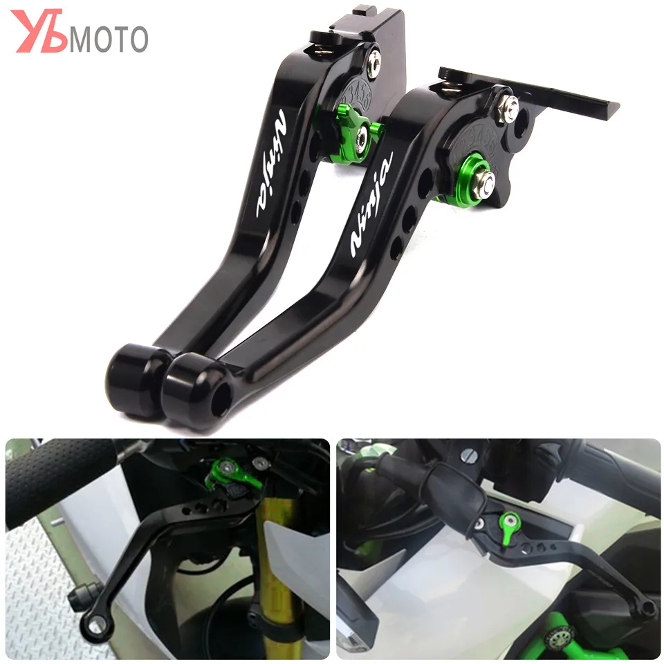 CNC Folding Extendable Motorcycle Brake Clutch Levers For NINJA300 300R Z300 2013-2018 NINJA250R 2008-2012 Z250SL 2016-2017 | Автомобили и