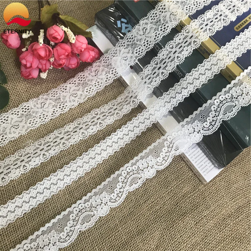 2.2-3.5CM White Salouva Lace Fabric Accessories For Diy Sewing Needlework Used In Collar Trim And Wedding Dresses AccessorS1070 | Дом и сад